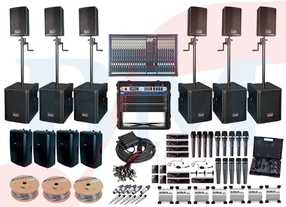 Sound system 8000 wat